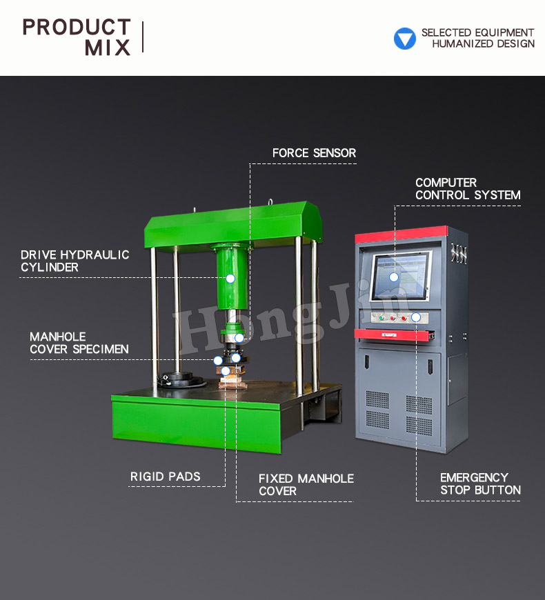 微机控制井盖压力试验机--兰2023_04 --兰2023_04微机控制井盖