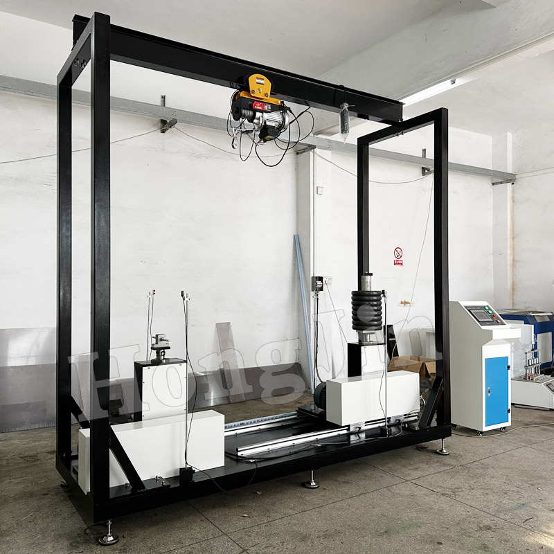 Máy kiểm tra tác động rung động của khung phuộc trước xe đạp