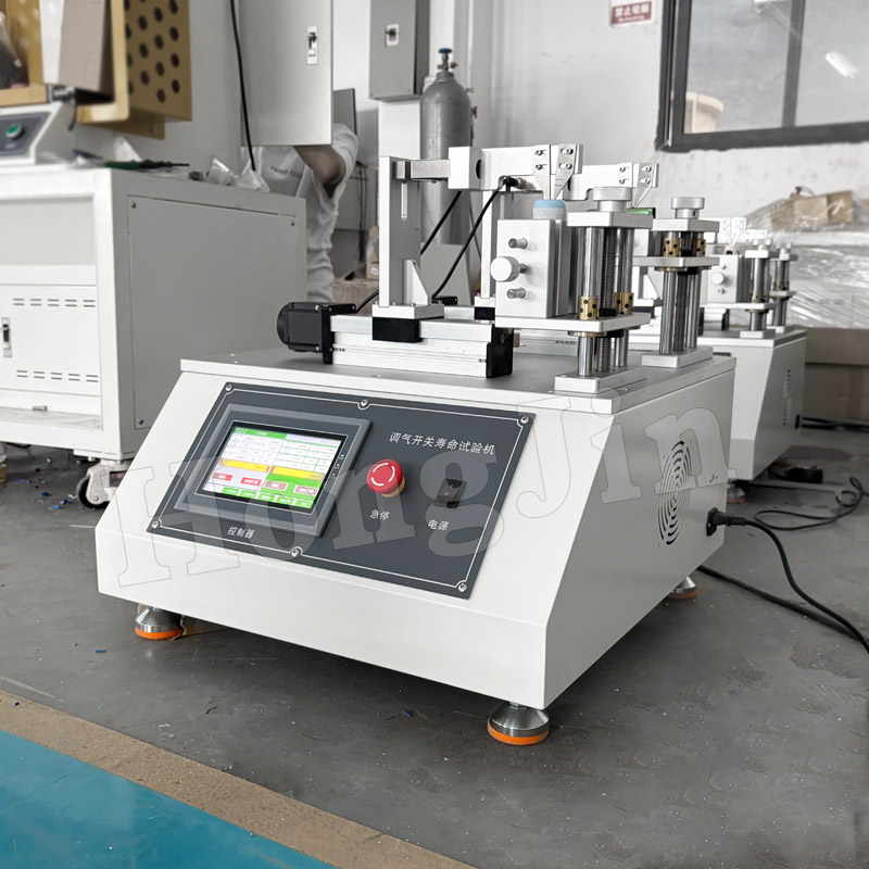 Máy kiểm tra tuổi thọ công tắc khí Công tắc chuyển đổi Máy kiểm tra độ bền Phím quay Máy kiểm tra độ mỏi Công tắc điện Máy kiểm tra tuổi thọ