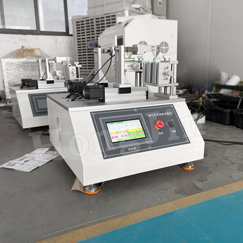 Máy kiểm tra tuổi thọ công tắc khí Công tắc chuyển đổi Máy kiểm tra độ bền Phím quay Máy kiểm tra độ mỏi Công tắc điện Máy kiểm tra tuổi thọ